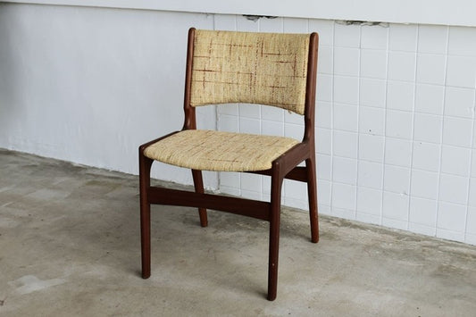 丹麥 鐵刀木 復古斑駁 餐椅