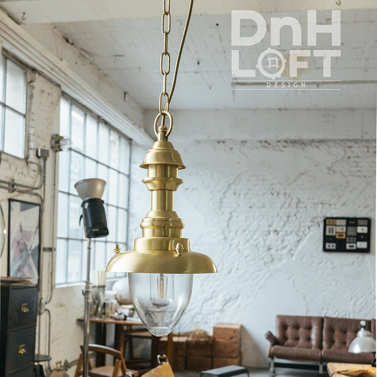 Brass castle chandelier (bronze)