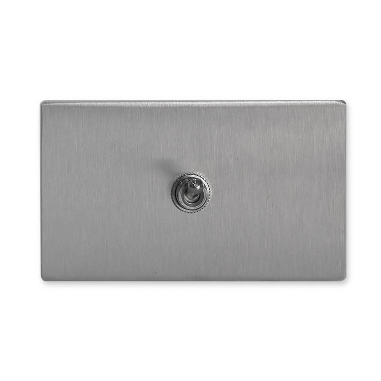 Hairline screwless panel-lever