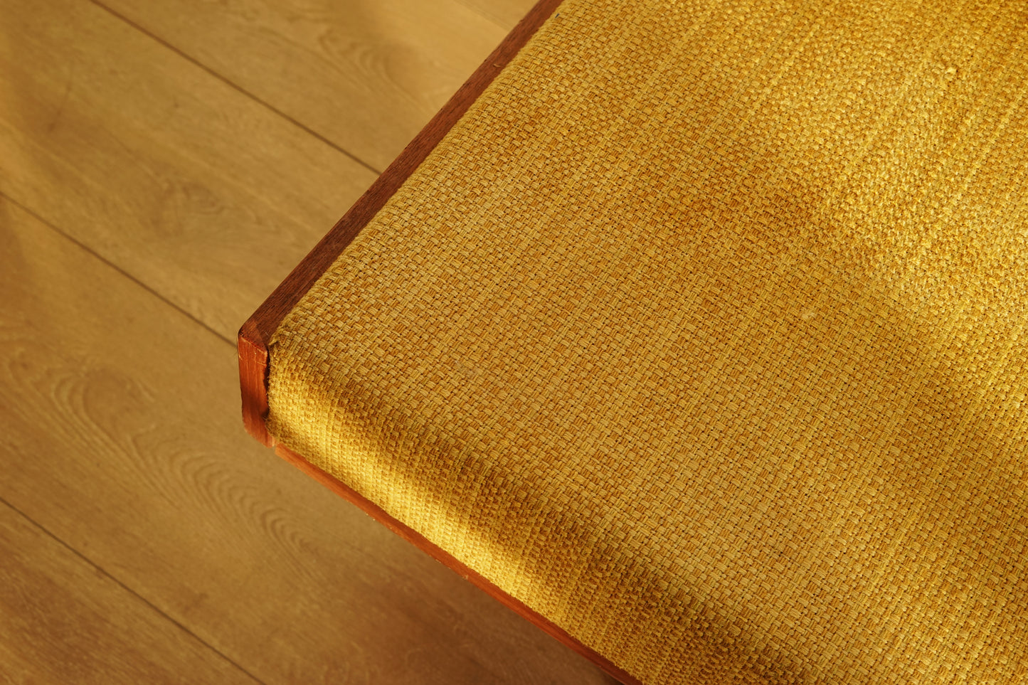 Hans J. Wegner GE258 經典 柚木 圓腳 芥末黃 沙發床