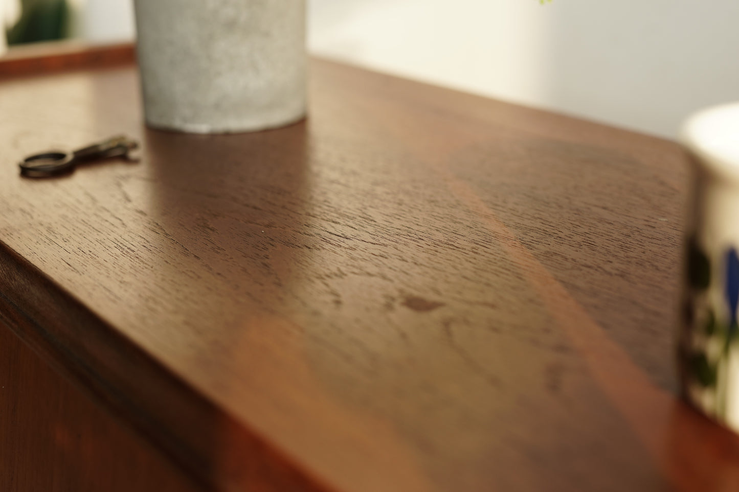 丹麥 柚木 多層抽屜 寫字櫃