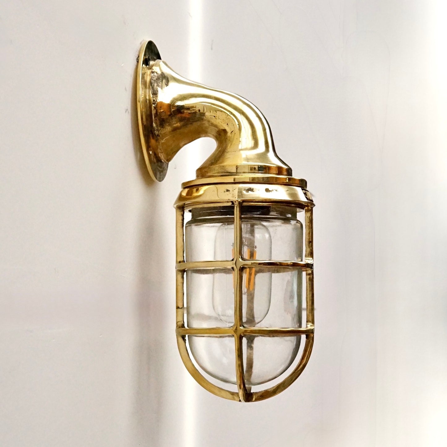KOKOSHA brass explosion-proof wall lamp