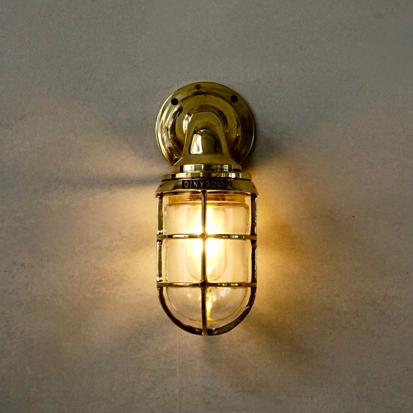 KOKOSHA brass explosion-proof wall lamp