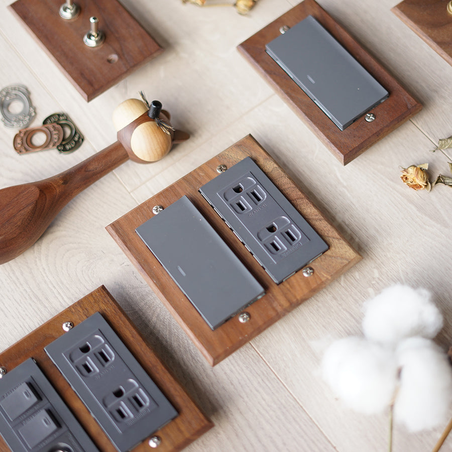 Walnut solid wood panel-Risna/Glatima frame
