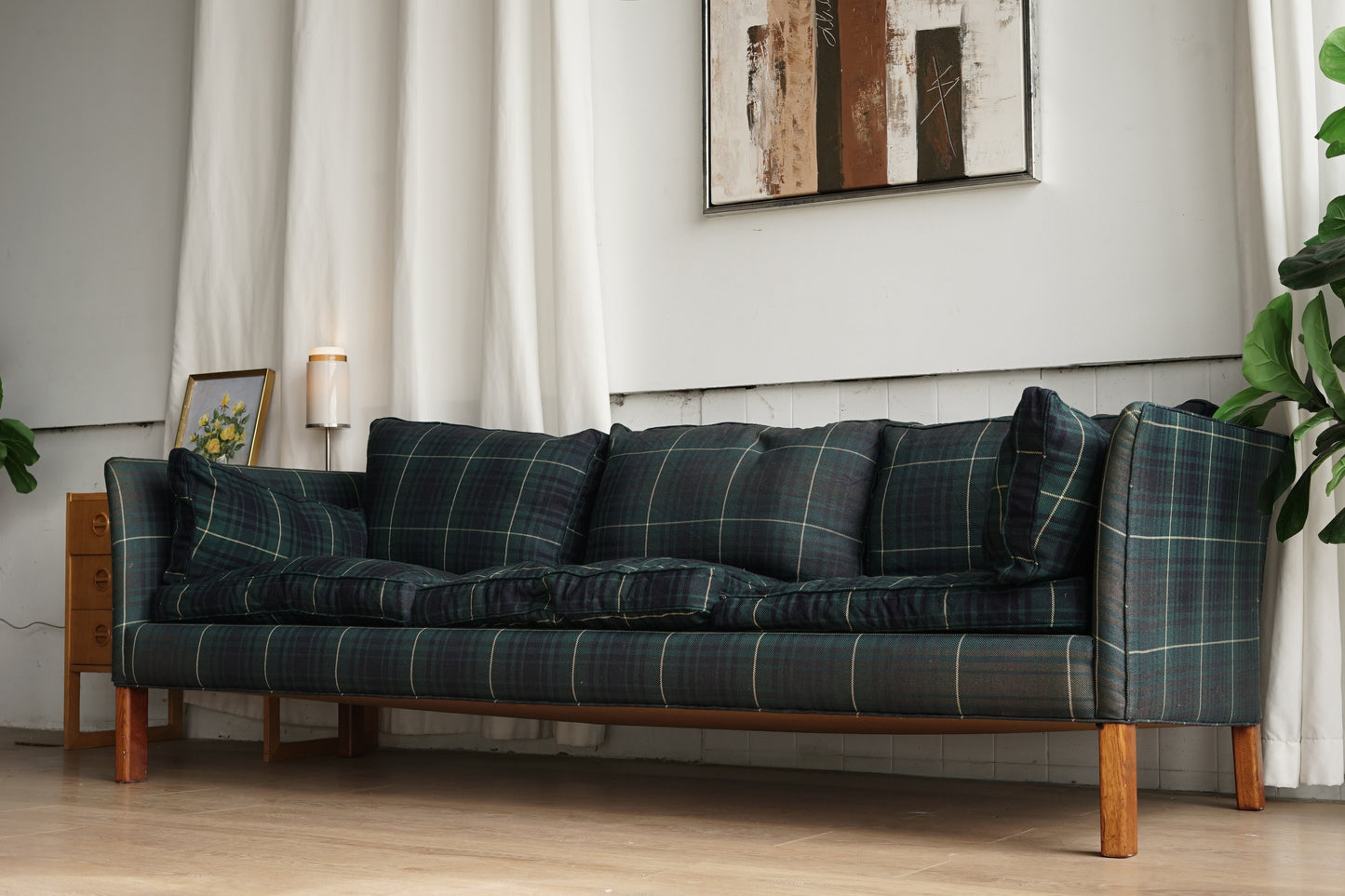 Arne Norell 三人沙發 格紋布款(Cromwell)