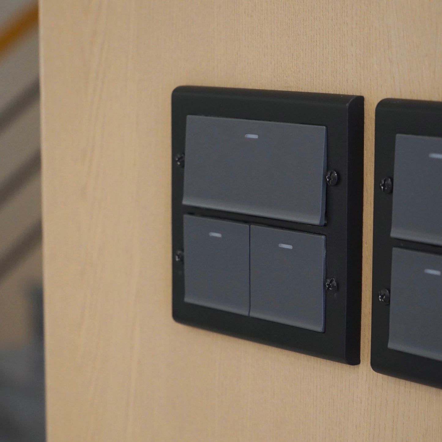Matt black panel-Glatima, Risna series