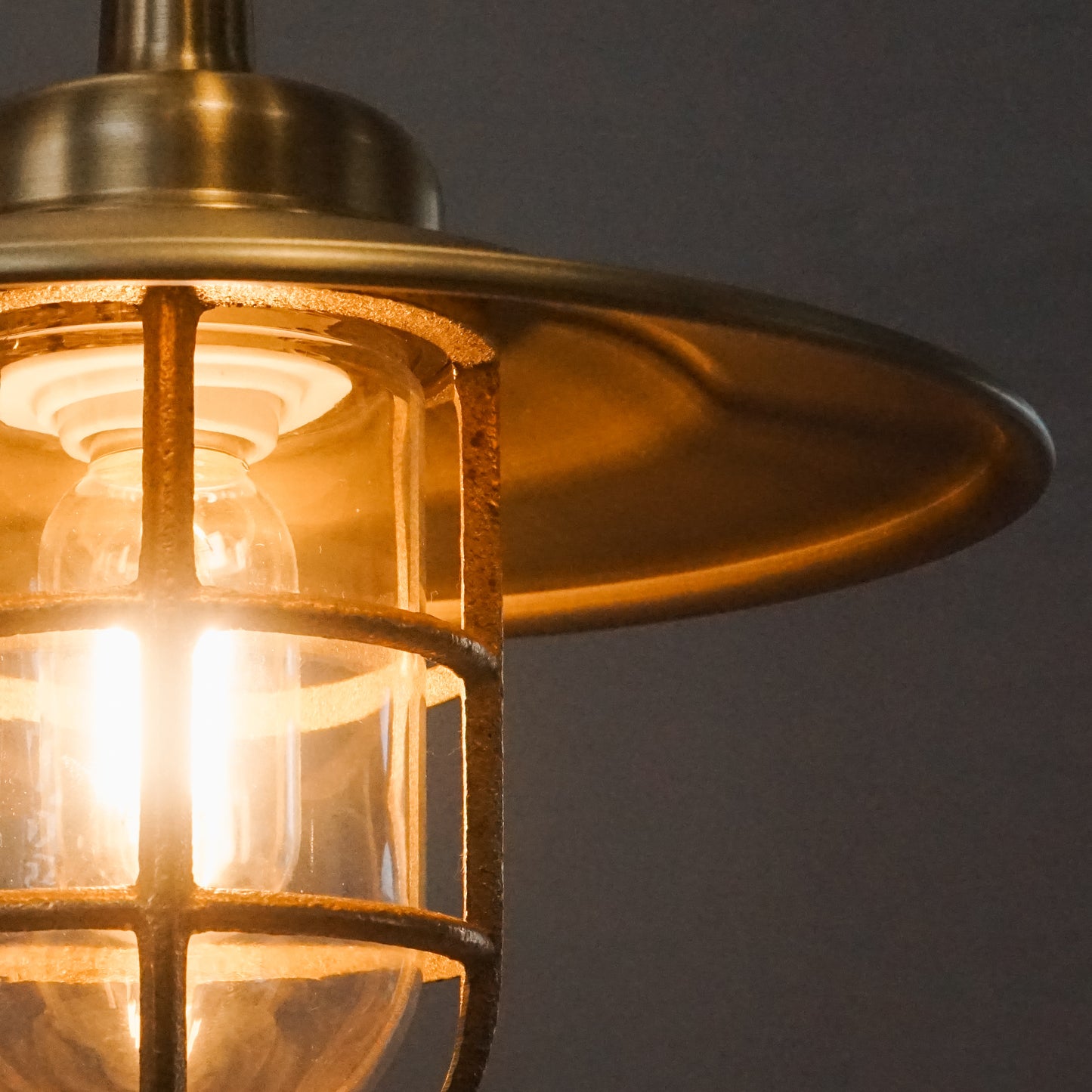 海洋銅吊燈-黃銅 (The Ocean)