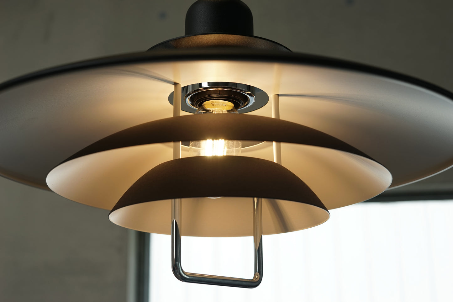 Belid Primus II 瑞典製 經典 伸縮 升降 黑色 吊燈 OLDANMARK