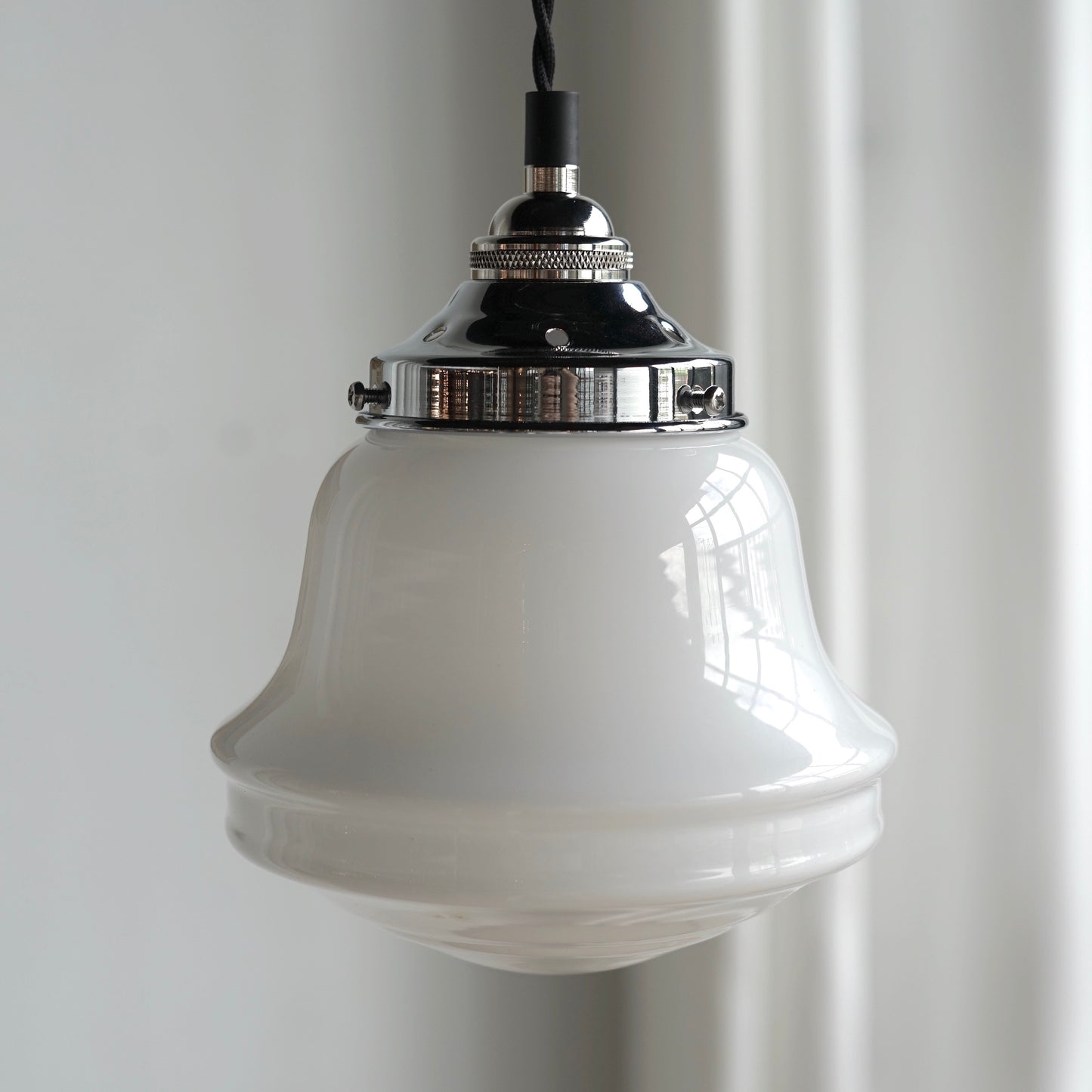 Schoolhouse Glass Pendant Light