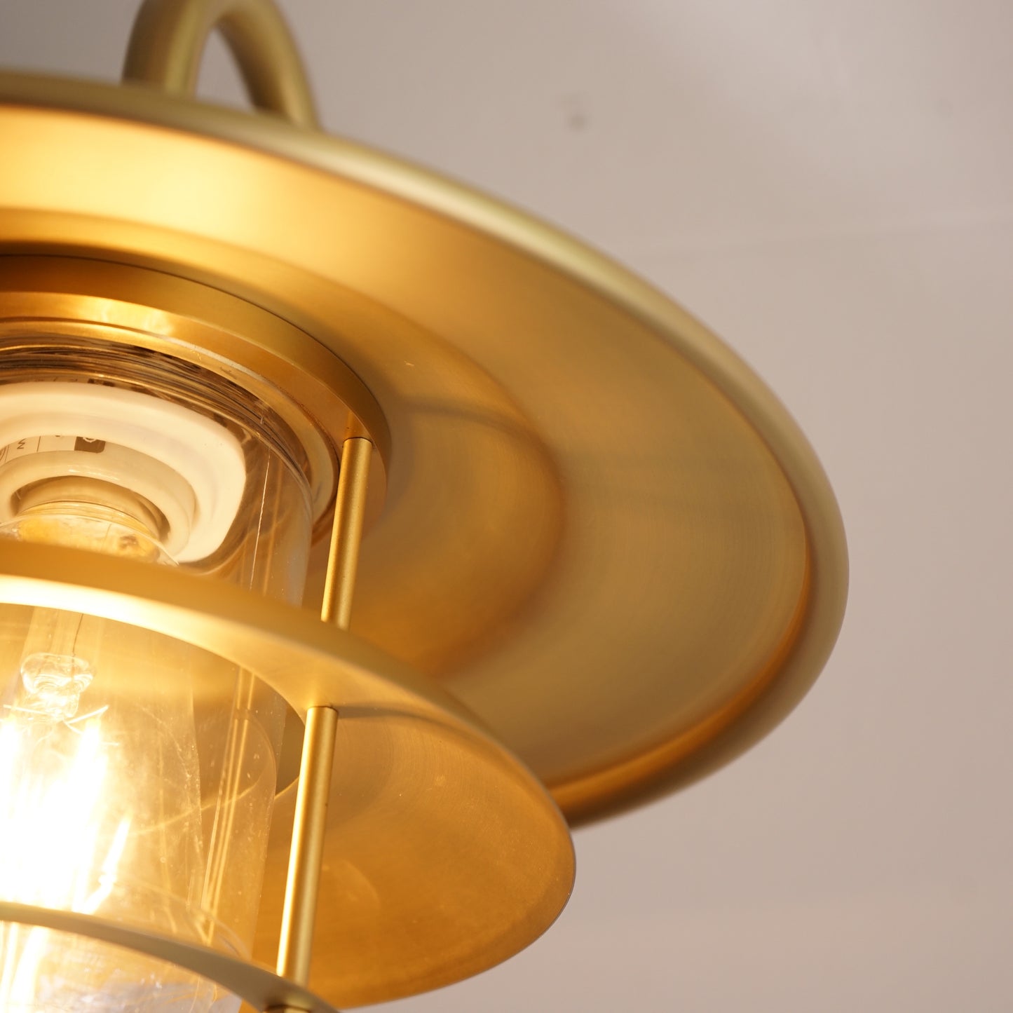 Lumina brass gradient wall light