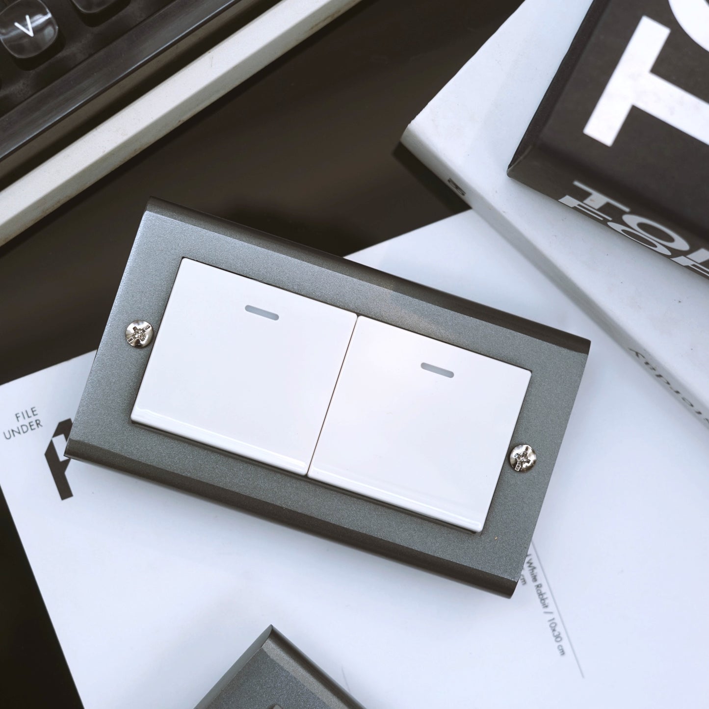 Iron gray panel-Glatima, Risna series