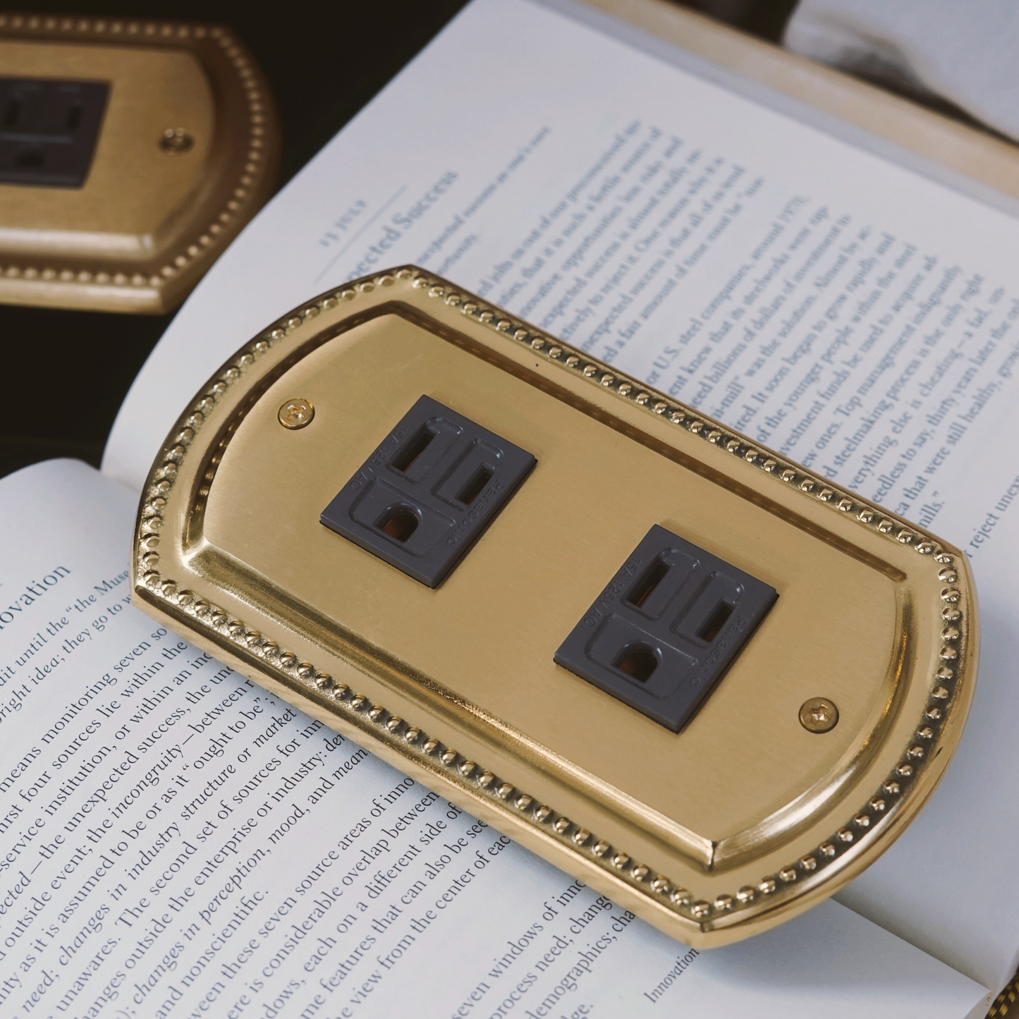 Retro Brass Switch Panel-Japanese Style