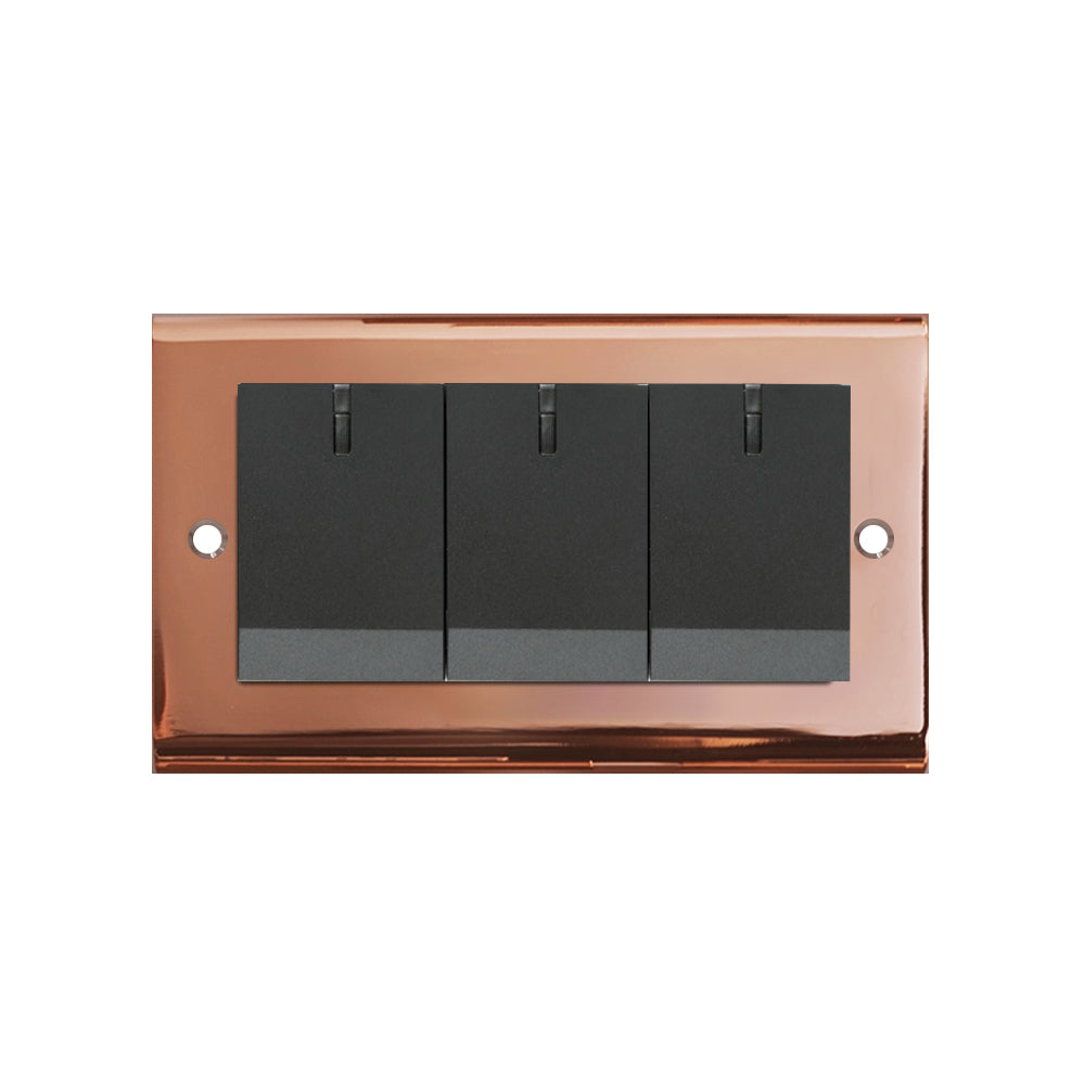 Red bronze panel-Glatima, Risna series