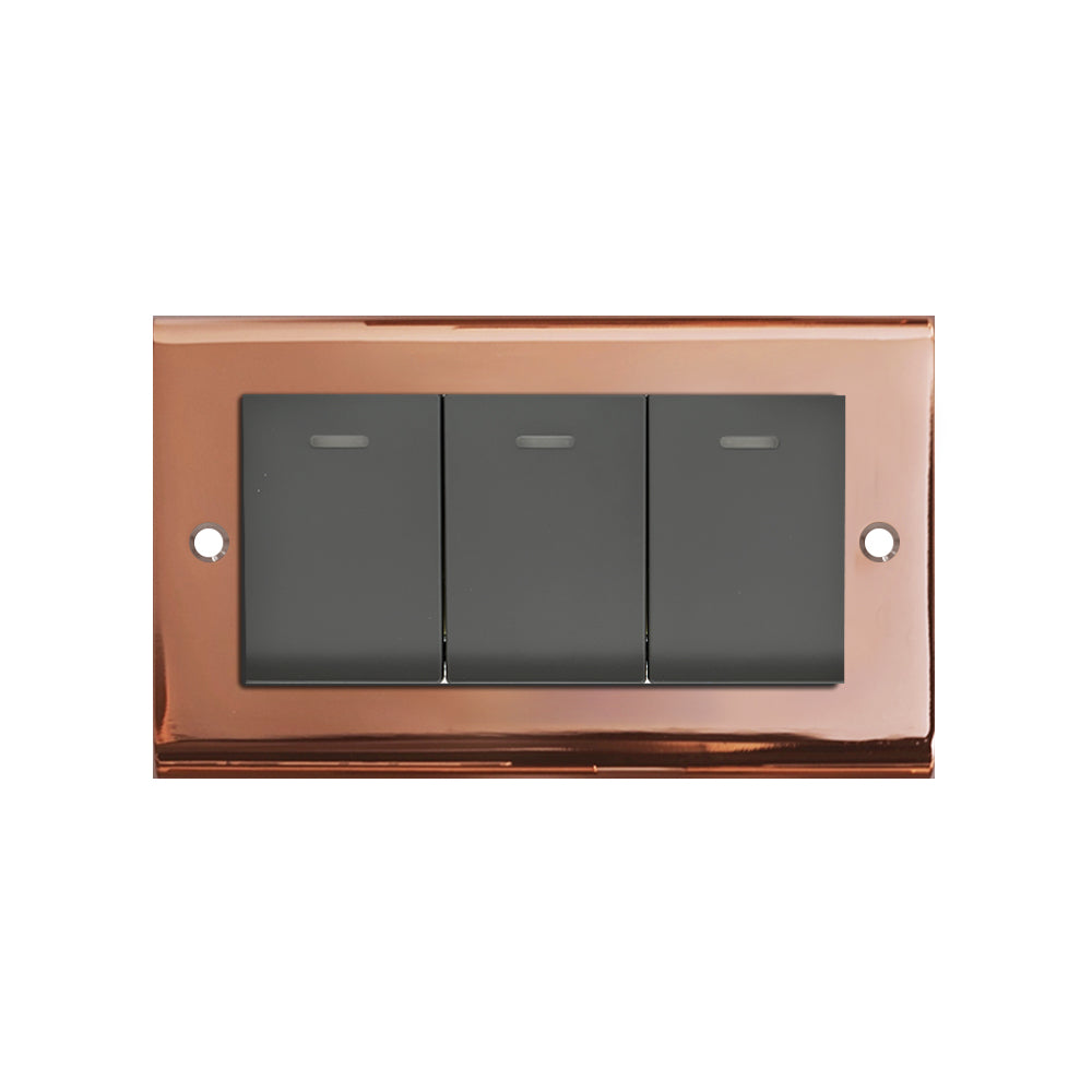 Red bronze panel-Glatima, Risna series