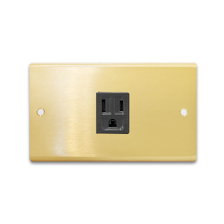 Brass switch panel-Japanese style