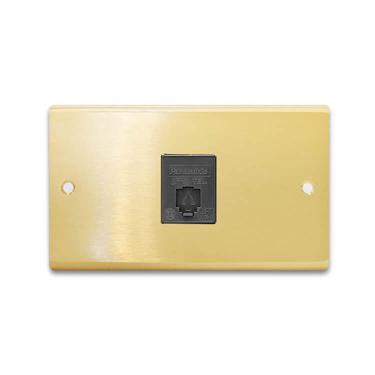 Brass switch panel-Japanese style