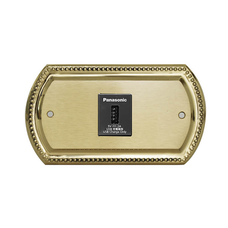Retro Brass Switch Panel-Japanese Style
