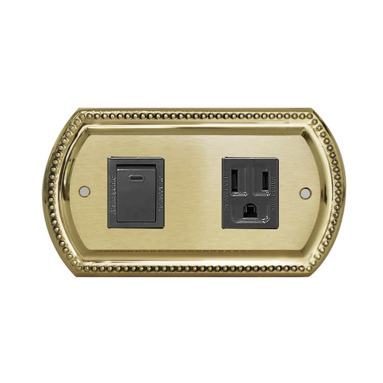 Retro Brass Switch Panel-Japanese Style