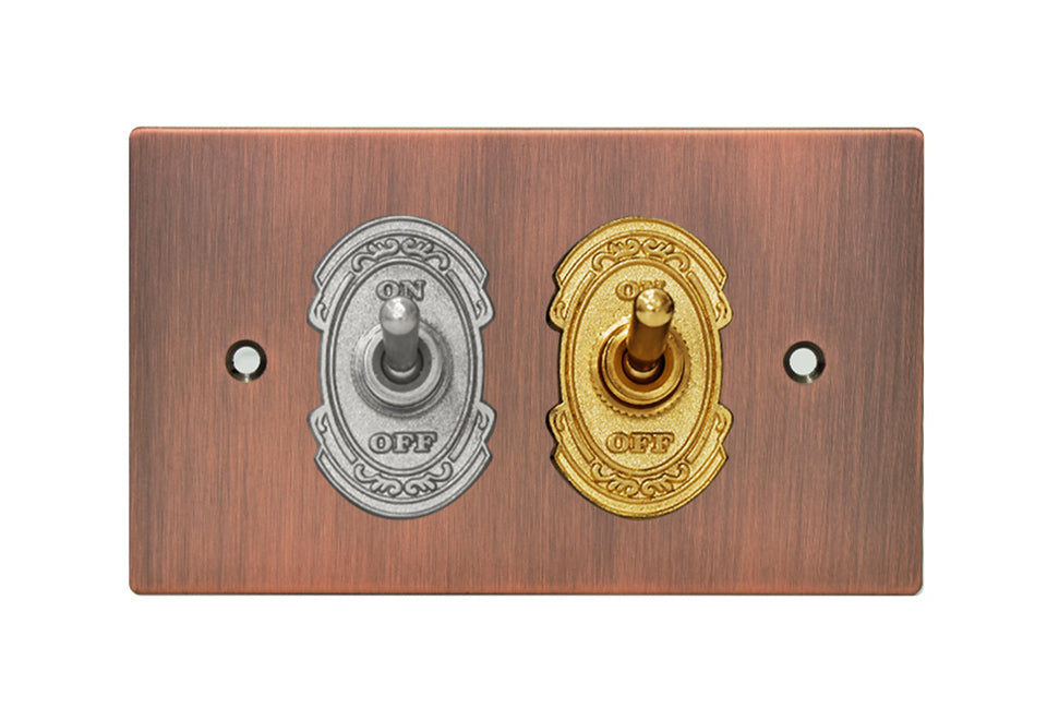 Red bronze stainless steel panel-lever