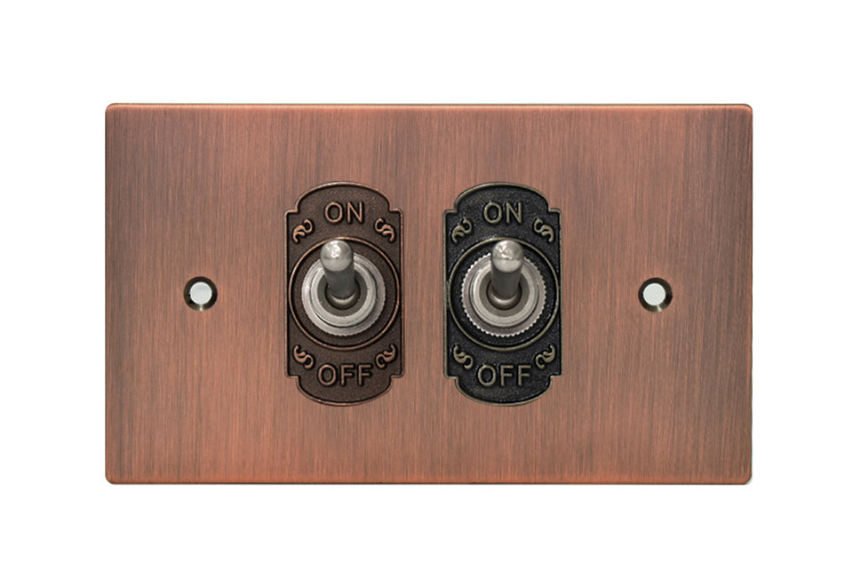 Red bronze stainless steel panel-lever