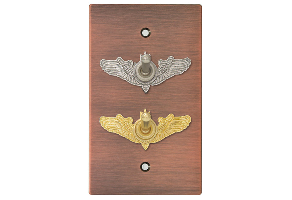 Red bronze stainless steel panel-lever
