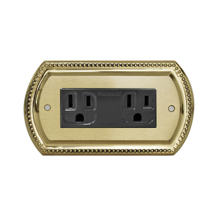 Retro Brass Switch Panel-Japanese Style