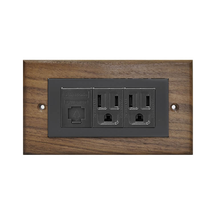 Walnut solid wood panel-Risna/Glatima frame