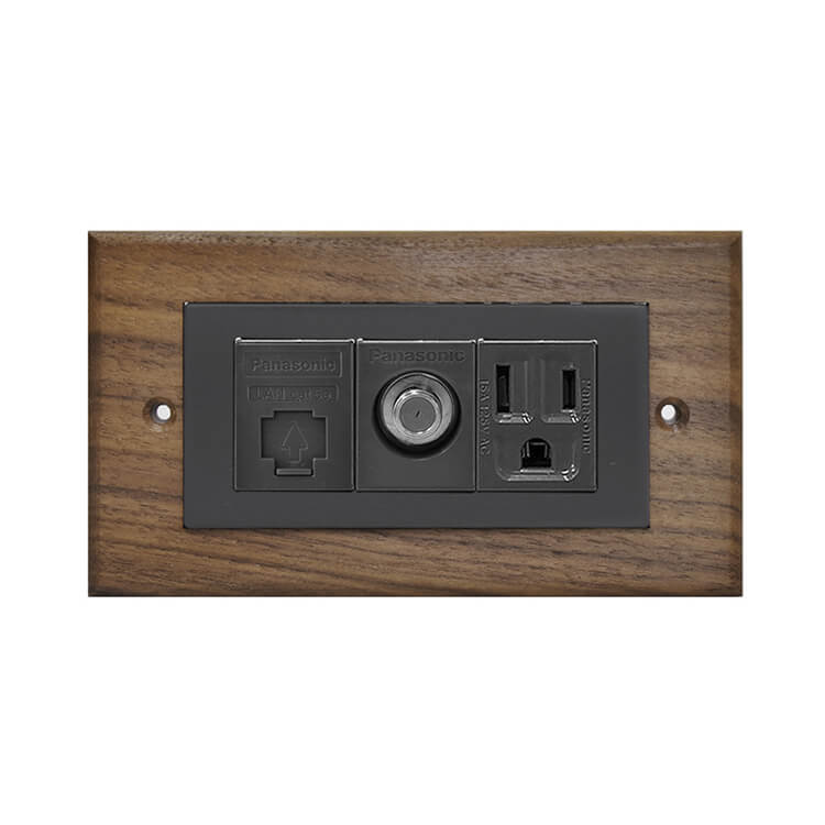 Walnut solid wood panel-Risna/Glatima frame