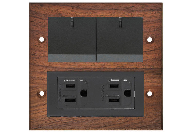 Walnut solid wood panel-Glatima, Risna series