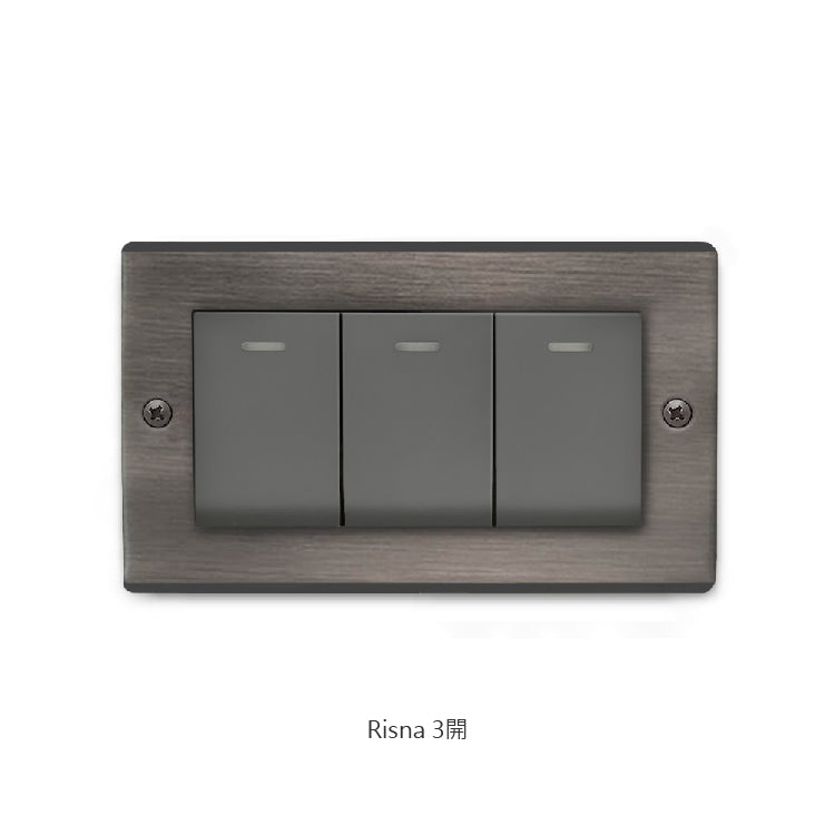 Obsidian black panel-Glatima, Risna series