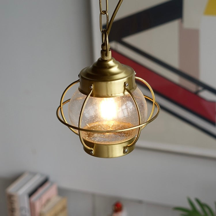 ring planet chandelier