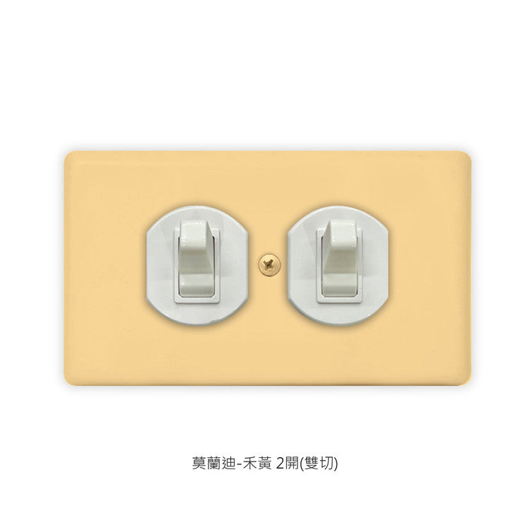 Metal series American copper switch socket