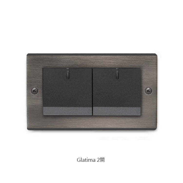 Obsidian black panel-Glatima, Risna series