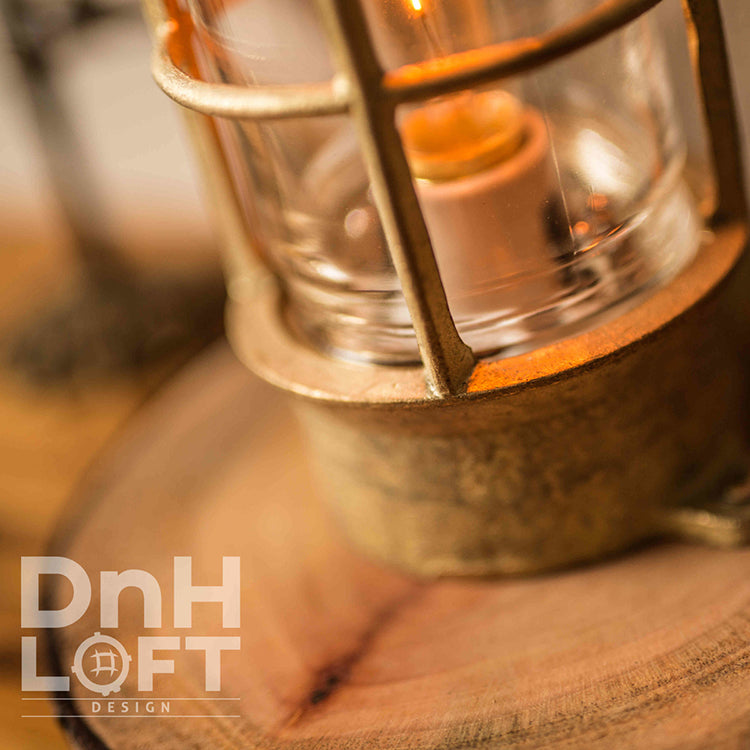Copper table lamp (short)
