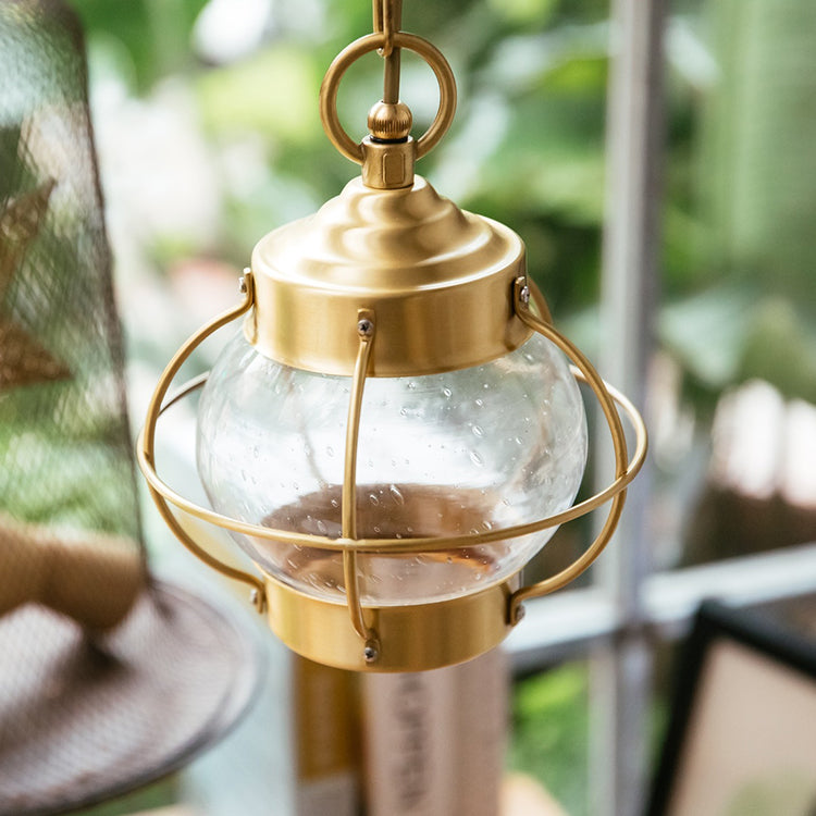 ring planet chandelier