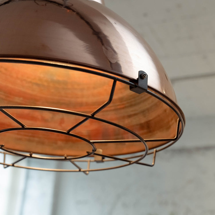 Red copper cargo hold light