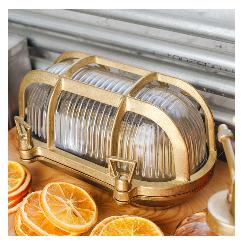 European Brass Wall Lamp-04 #White