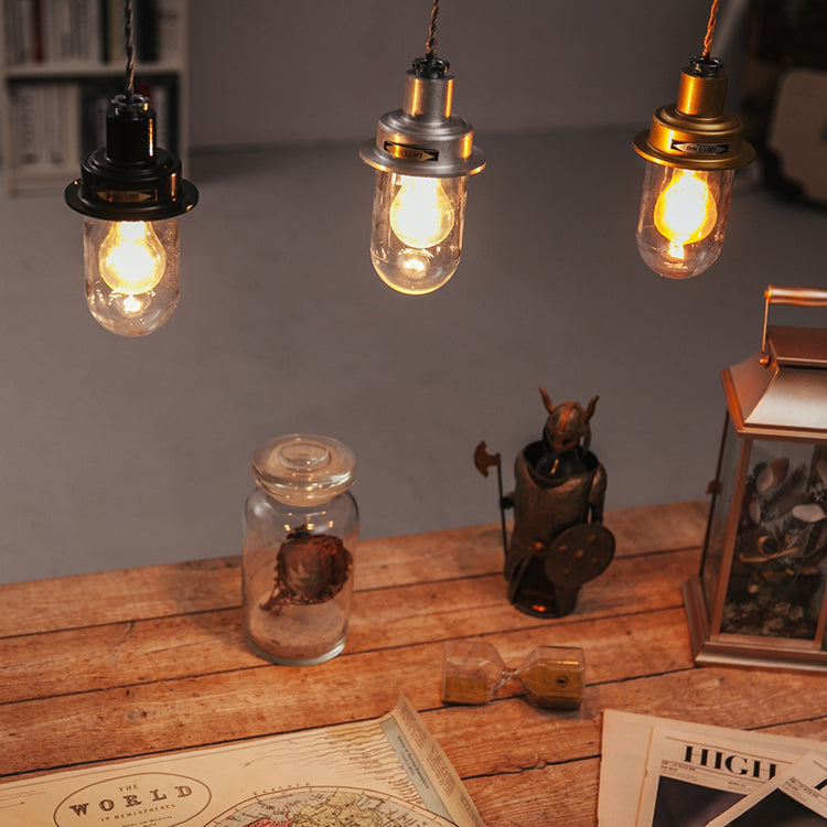 Retro hemp rope chandelier #gold