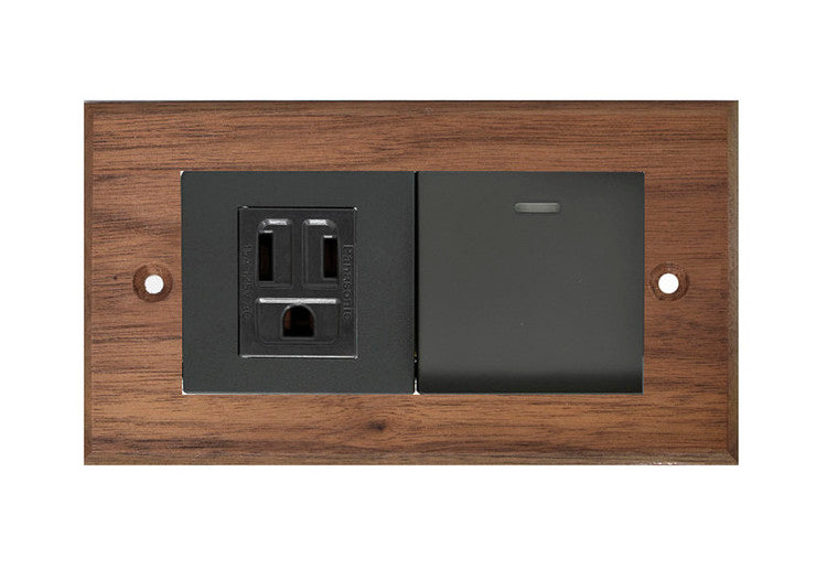 Walnut solid wood panel-Glatima, Risna series