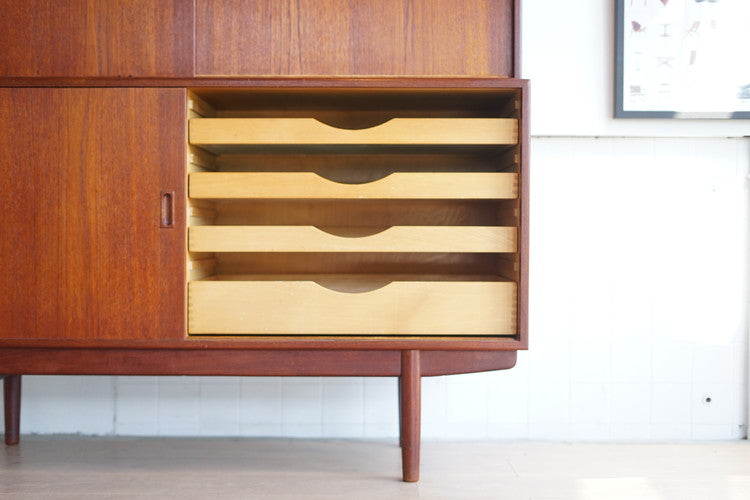 Børge Mogensen ''MODEL 160'' 柚木 雙層邊櫃
