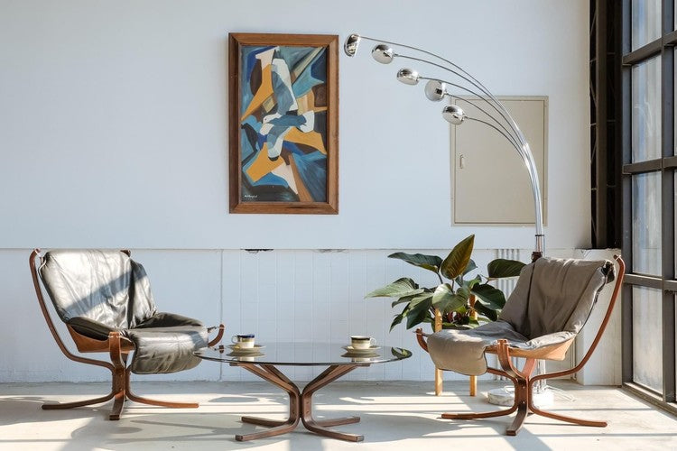 【福利品】5-arm floor lamp 立燈 #銀