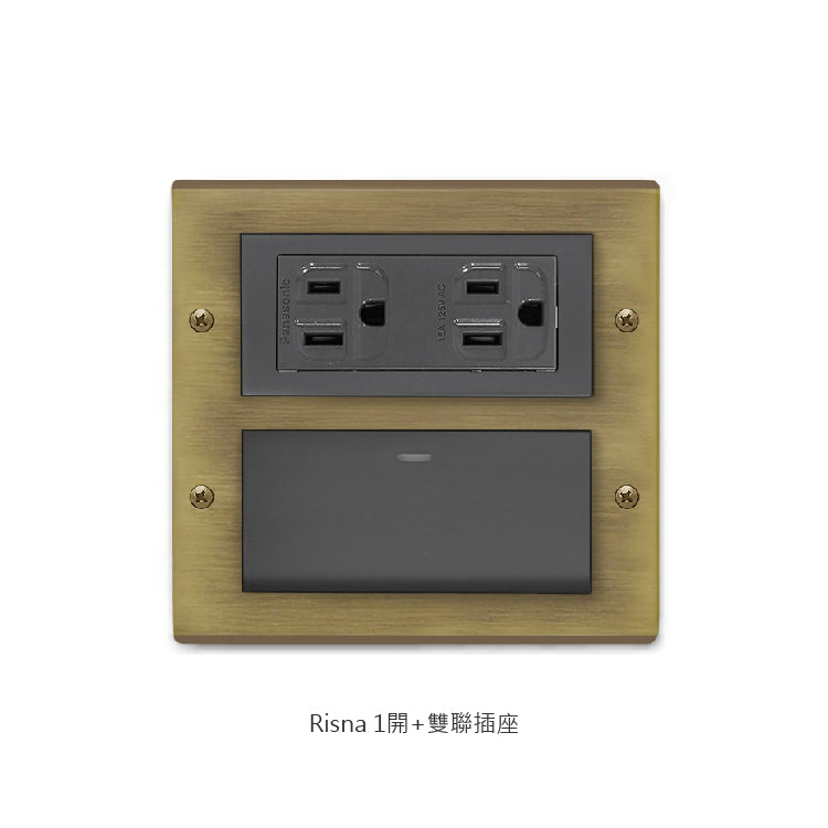 Bronze panel-Glatima, Risna series
