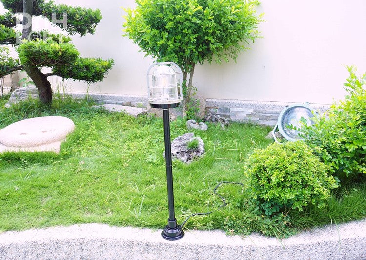 Boat post garden light