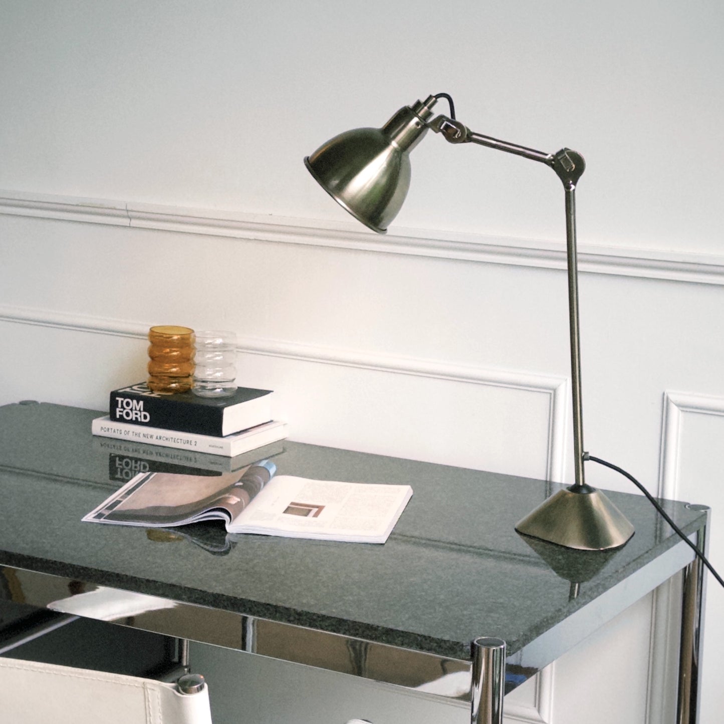 CAVIN table lamp-bronze