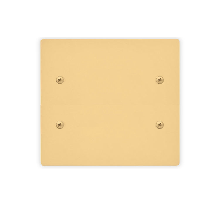 Switch panel-metal blind cover