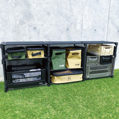 FORMABLE SHELFRACK Bucs military style assembled multi-compartment storage cabinet