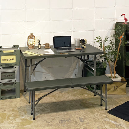 FOLDING TABLE FOSTER military style portable folding table