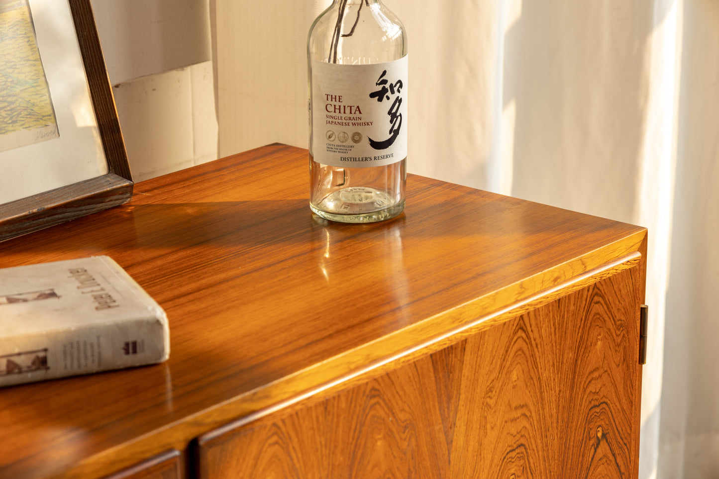 丹麥 玫瑰木 雙門 收納櫃 OLDANMARK