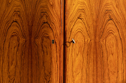 丹麥 玫瑰木 雙門 收納櫃 OLDANMARK