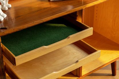 丹麥 玫瑰木 雙門 收納櫃 OLDANMARK